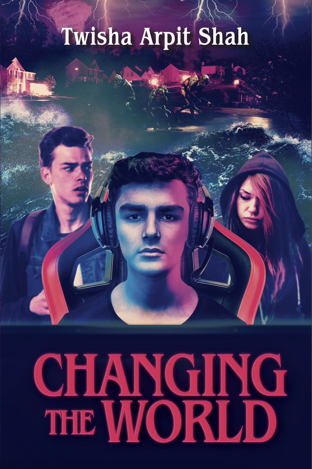 Changing the World book by Twisha Shah - Front Color Page